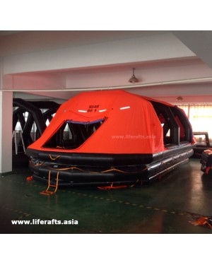 THROW-OVER SELF RIGHTING LIFERAFT SOLAS 15 PERSON